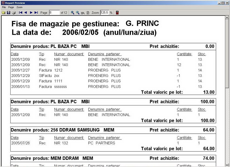 easyERP screenshot 2